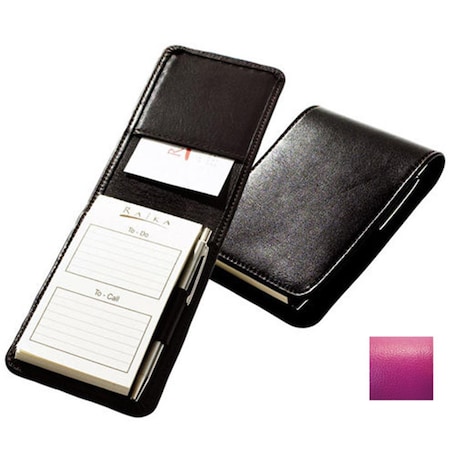 Note Case With Pen Magenta